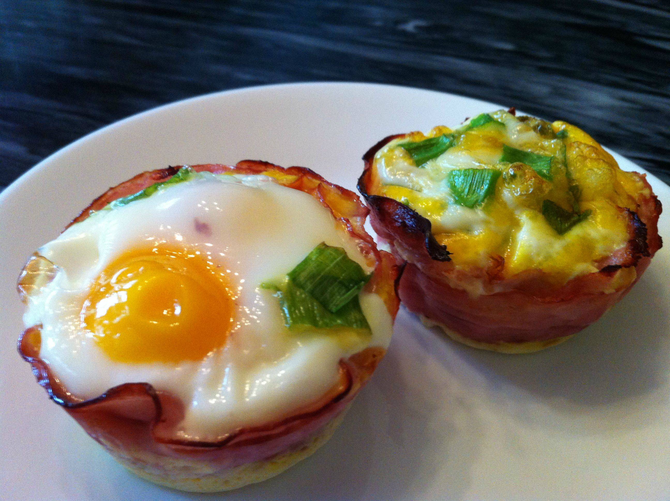 Baked Eggs in Ham Cups • Oh Snap! Let&amp;#39;s Eat!