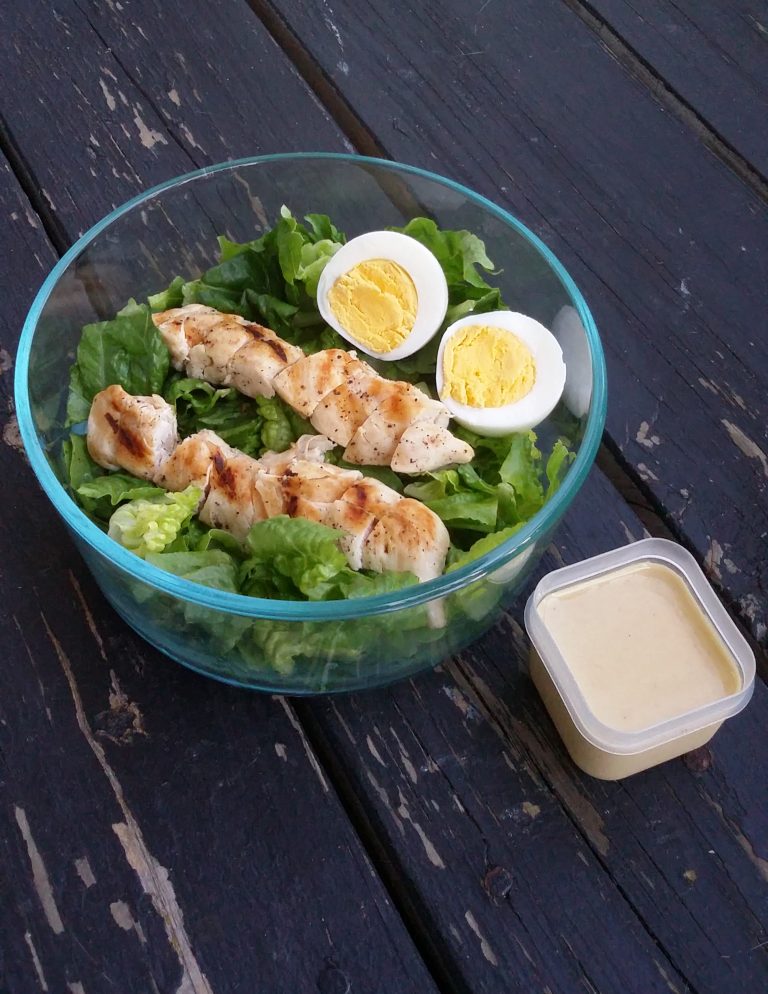 Chicken Caesar Salad Paleo Keto Whole30 • Oh Snap Lets Eat 