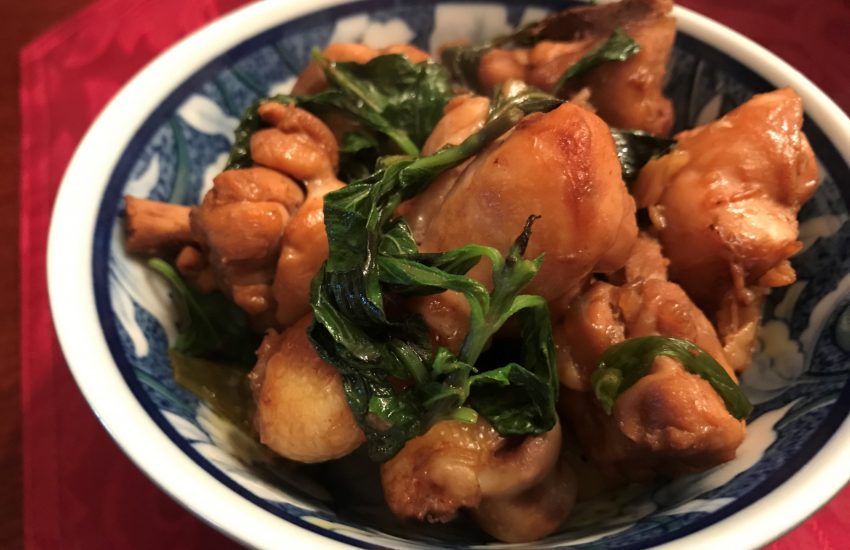 Taiwanese Three Cup Chicken (aka 三杯鷄) - Oh Snap! Let's Eat!