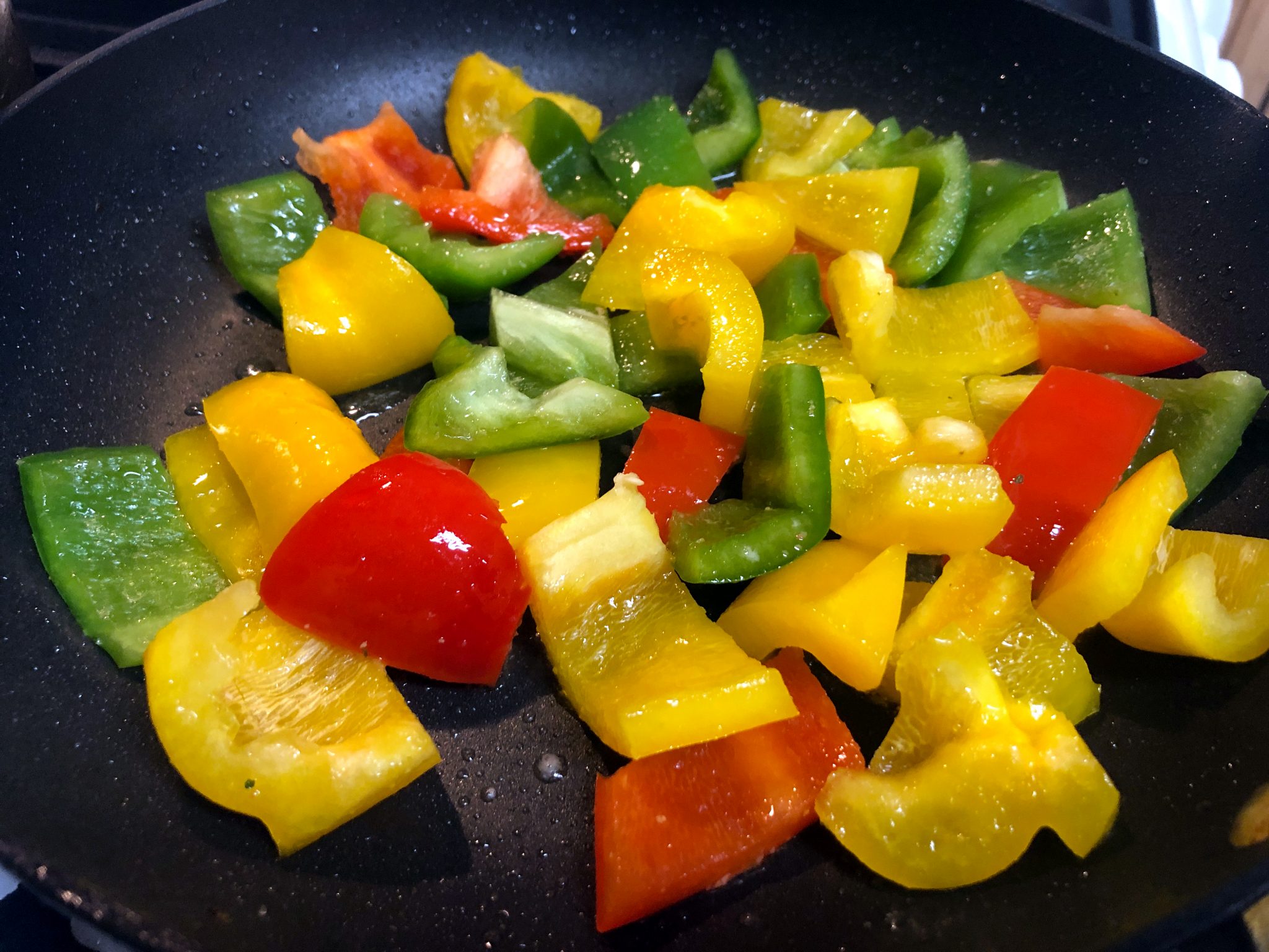 Shrimp Bell Peppers Stir Fry Oh Snap Let S Eat