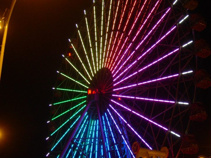 Ferris Wheels of Kaohsiung Taiwan