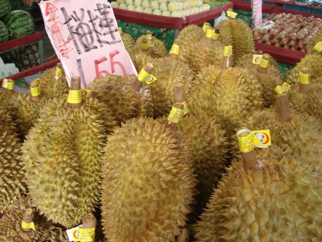 Durians from Taiwan
