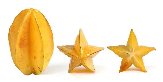 Why a starfruit is called a star....fruit.