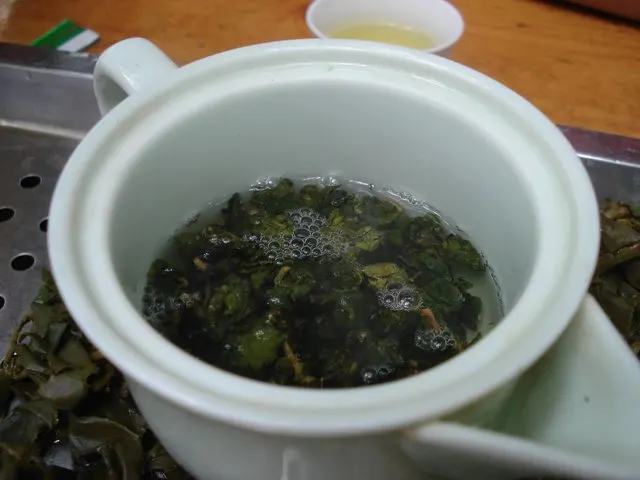 Tea Time in Bada Forest of Taiwan