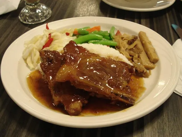 Pork Knuckle Dinner at Chef Teng