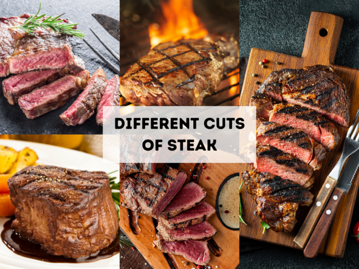 Different Cuts of Steak