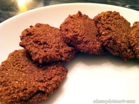 Paleo Nutty Chocolate Cookies