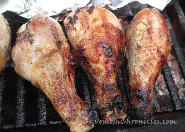 Crispy Grilled Chicken Legs