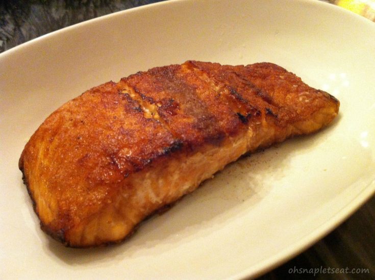 Pan Fried Honey Teriyaki Salmon Fillet