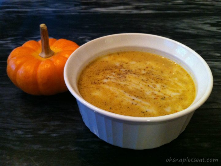 Paleo Cream of Pumpkin Soup