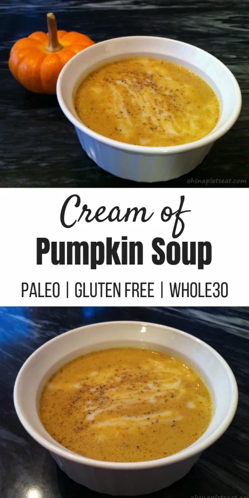 Paleo Cream of Pumpkin Soup