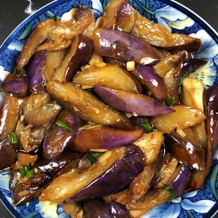 Chinese Eggplant in Garlic Sauce