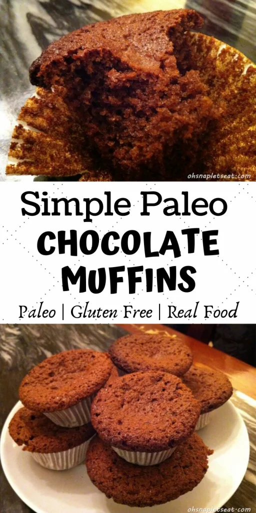 Simple Paleo Chocolate Muffins