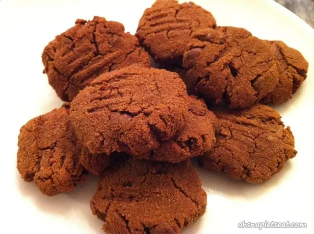 paleo double chocolate cookies