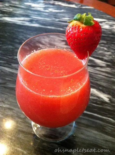 Strawberry Coconut Water Smoothie