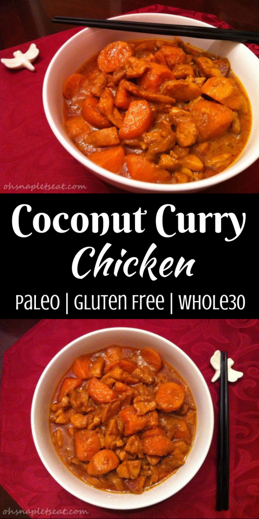 Coconut Curry Chicken with Sweet Potatoes