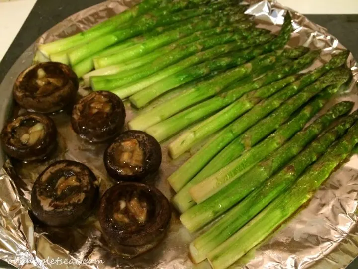 Oven Baked Asparagus (A Super Easy Oven Baked Dinner Part IV)