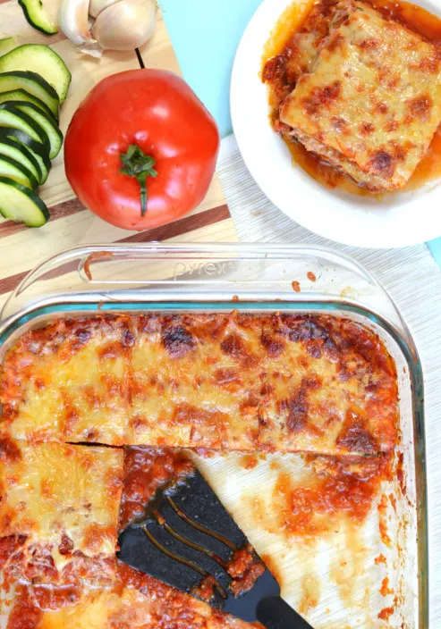 Paleo Italian Recipes - Low-Carb Zucchini Lasagna