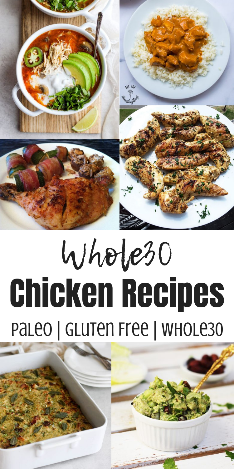 60+ Whole30 Chicken Recipes! • Oh Snap! Let's Eat!