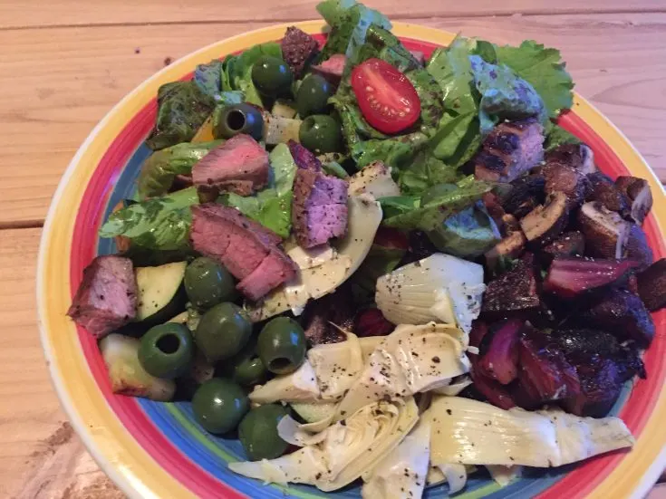 Grilled Steak Nicoise Salad