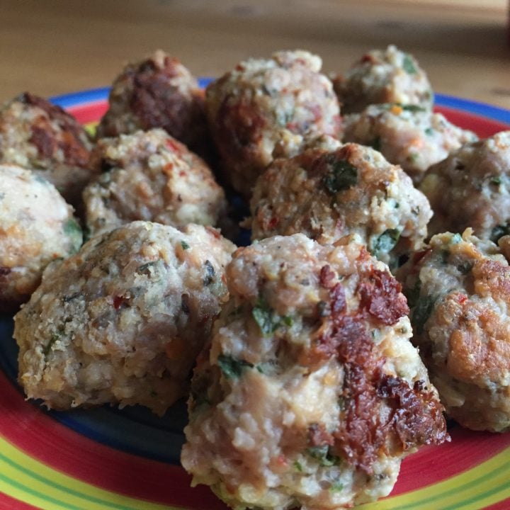 Zesty Paleo Turkey Meatballs