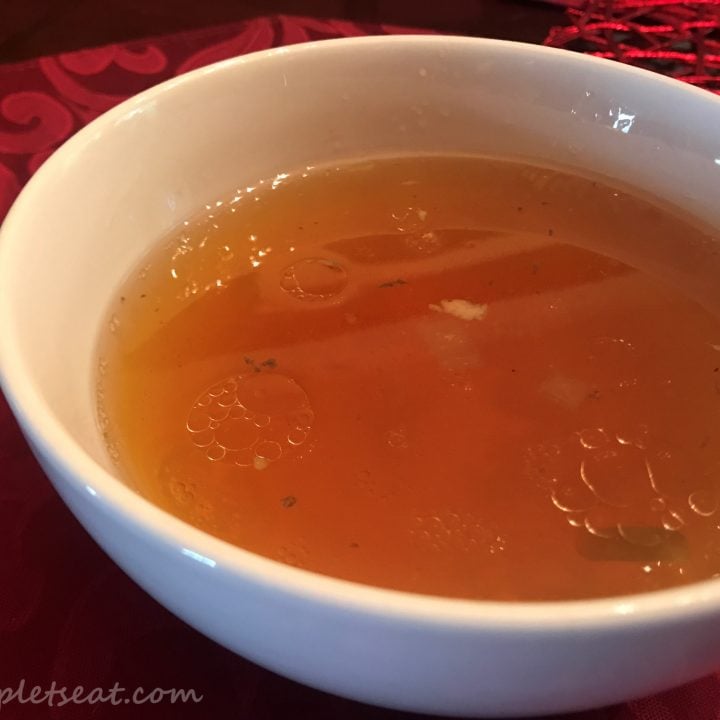 Simple Bone Broth with Slow Cooker