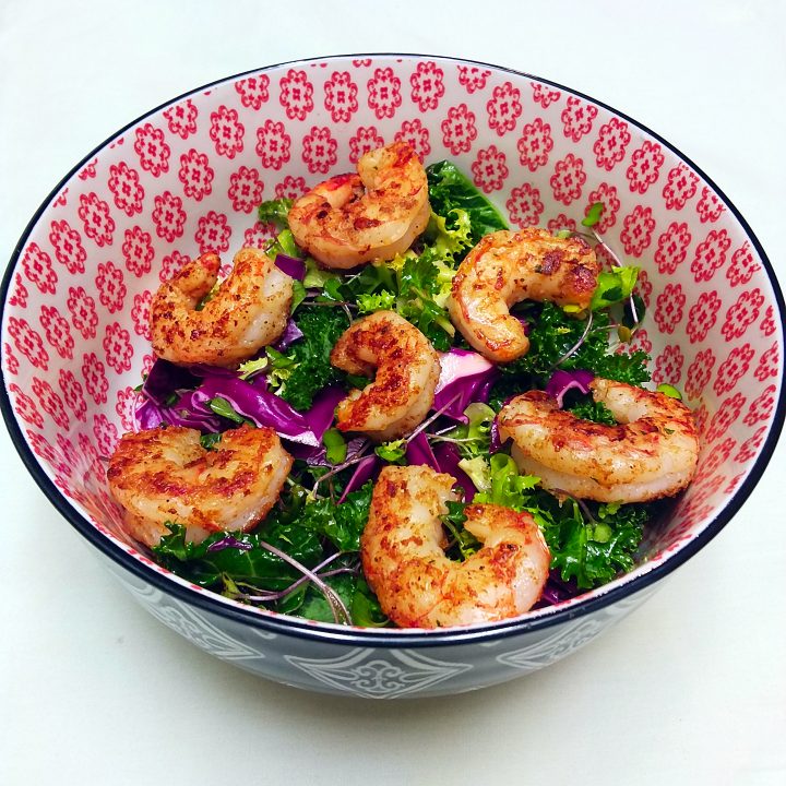 Spicy Shrimp Super Salad