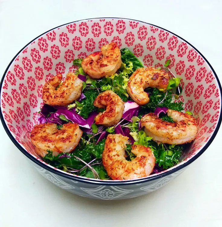 Spicy Shrimp Super Salad