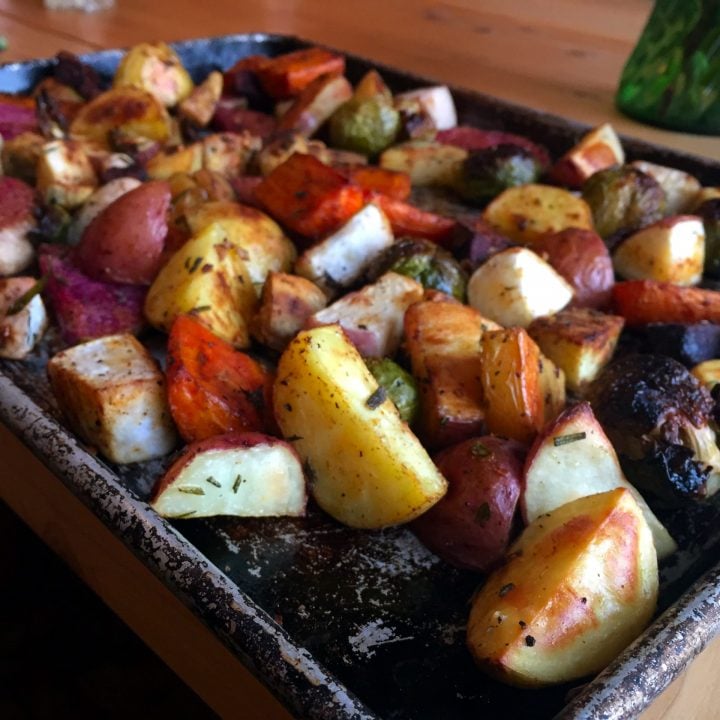 Paleo Roasted Root Vegetables
