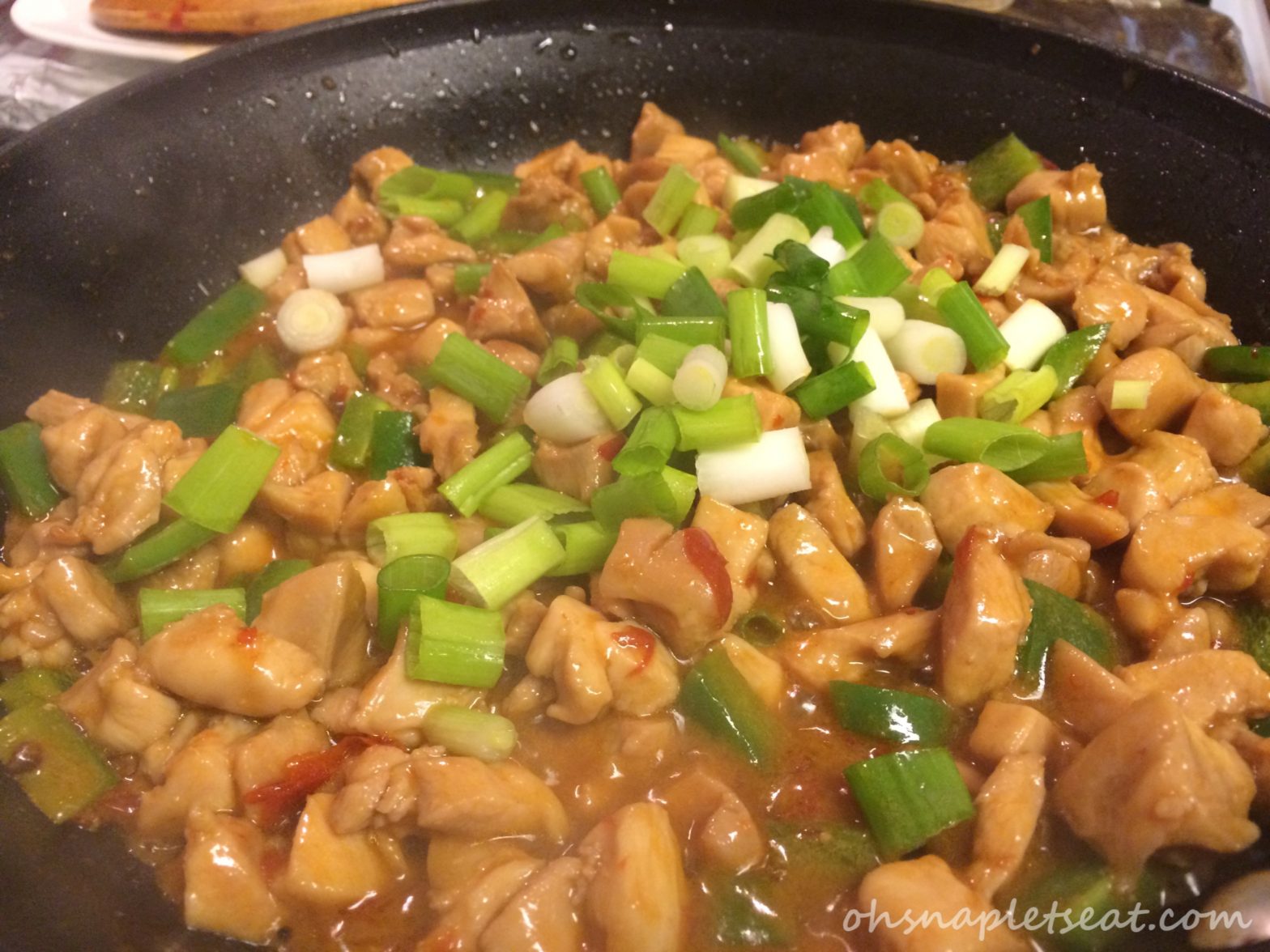 Spicy Jalapeño Chicken Stir Fry - Oh Snap! Let's Eat!