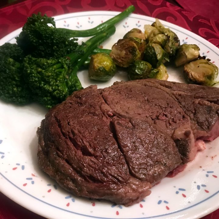 Standing Rib Roast for Two! (Paleo, Keto, Gluten Free)
