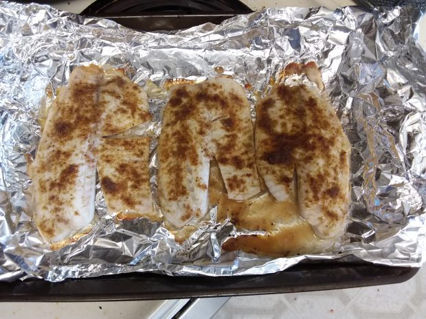 Paleo Baked Fish Tacos