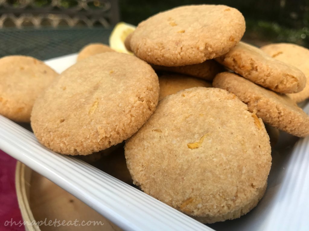 Simple Lemon Cookies (Paleo, Gluten Free, Vegan)