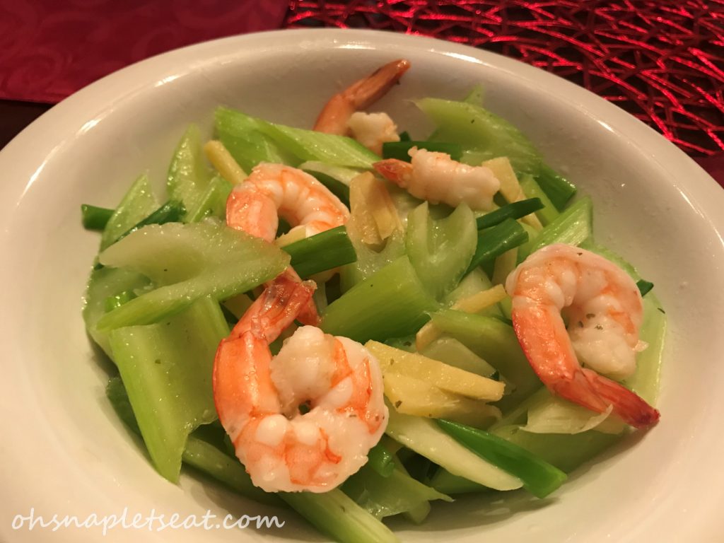 Shrimp and Celery Stir Fry