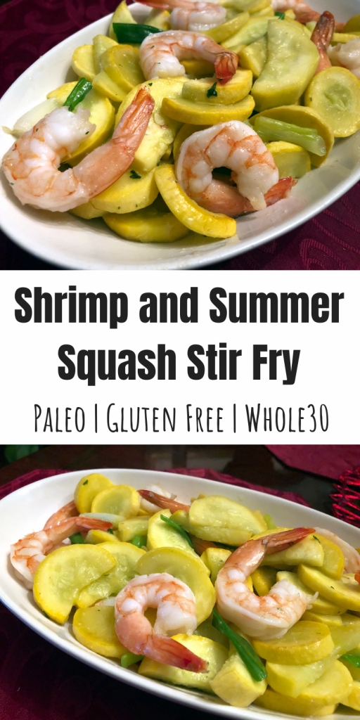 Shrimp and Summer Squash Stir Fry
