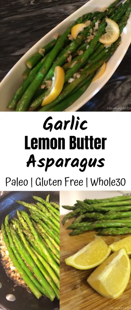 Garlic Lemon Butter Asparagus