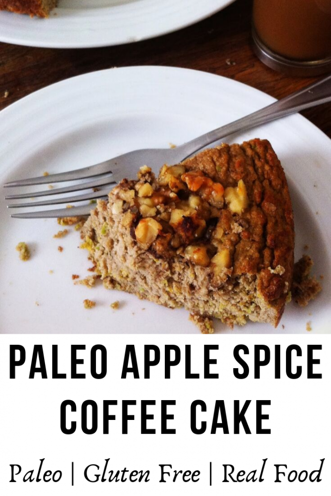 Paleo Apple Spice Coffee Cake