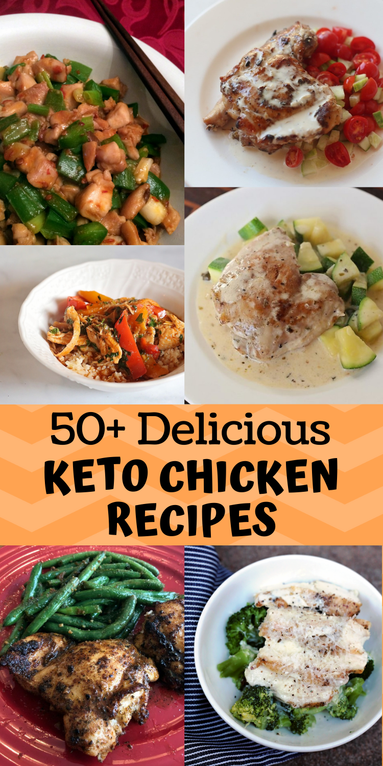 50+ Delicious Keto Chicken Recipes! • Oh Snap! Let's Eat!