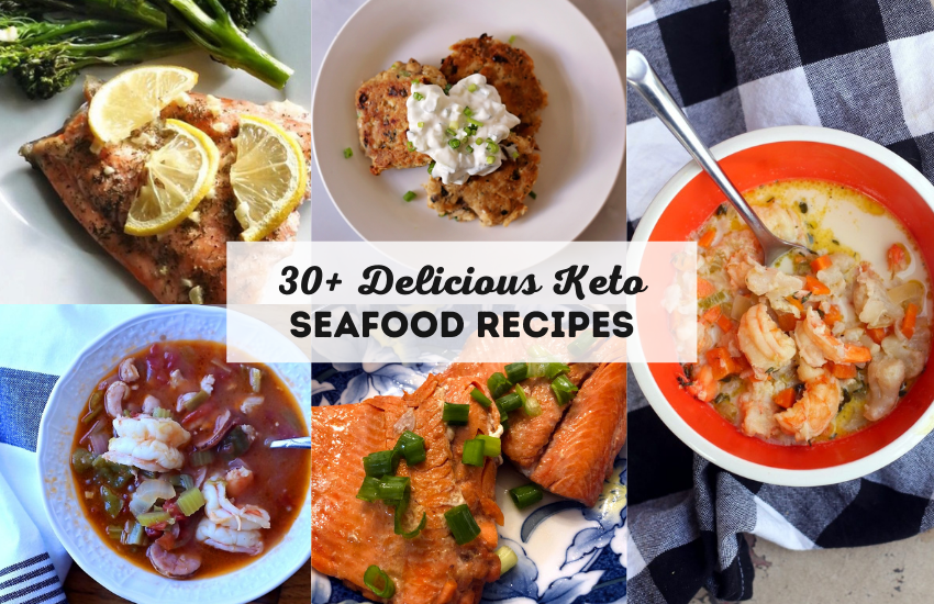 Keto on sale seafood recipes