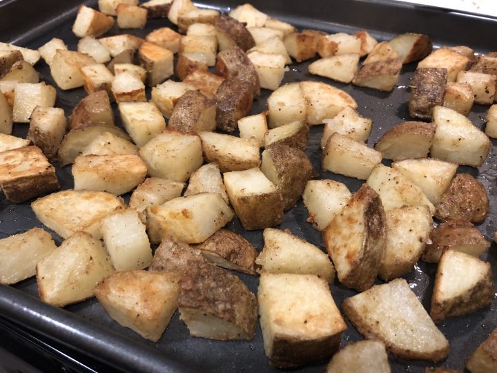 Easy Whole30 Crispy Potatoes (Vegan, Plant Based, Gluten Free)