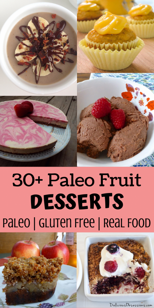 paleo fruit desserts