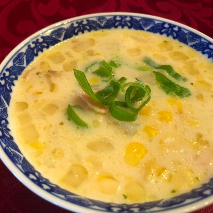 Corn Chowder with Potatoes