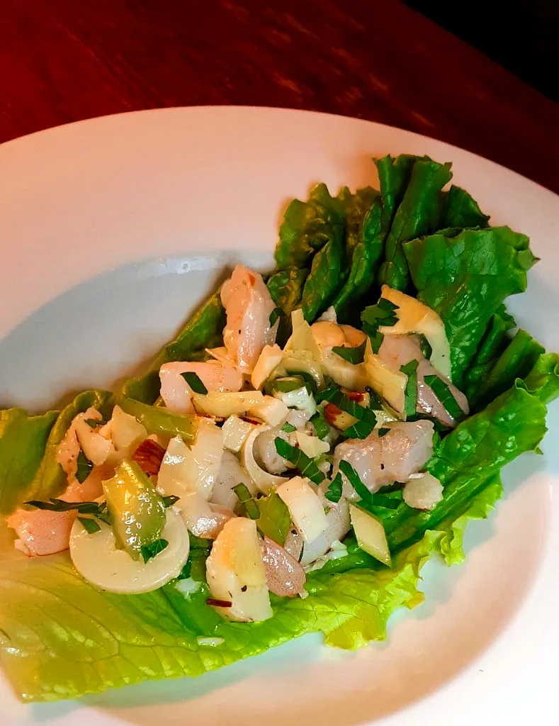 Simple Marinated Shrimp Salad (Paleo, Keto, Whole30)