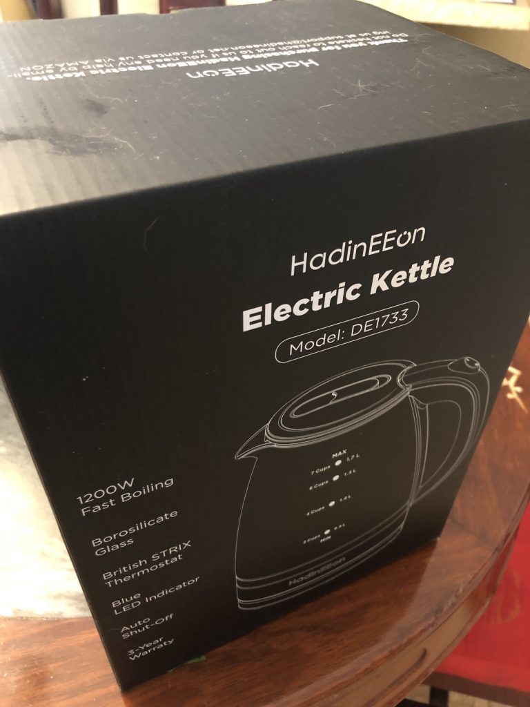 HadinEEon Electric Kettle Review • Oh Snap! Let's Eat!