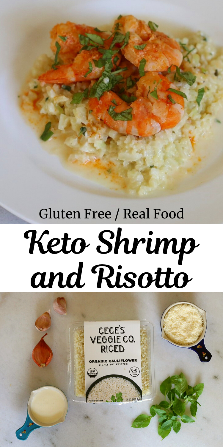 Keto Shrimp Risotto (Gluten Free) • Oh Snap! Let's Eat!