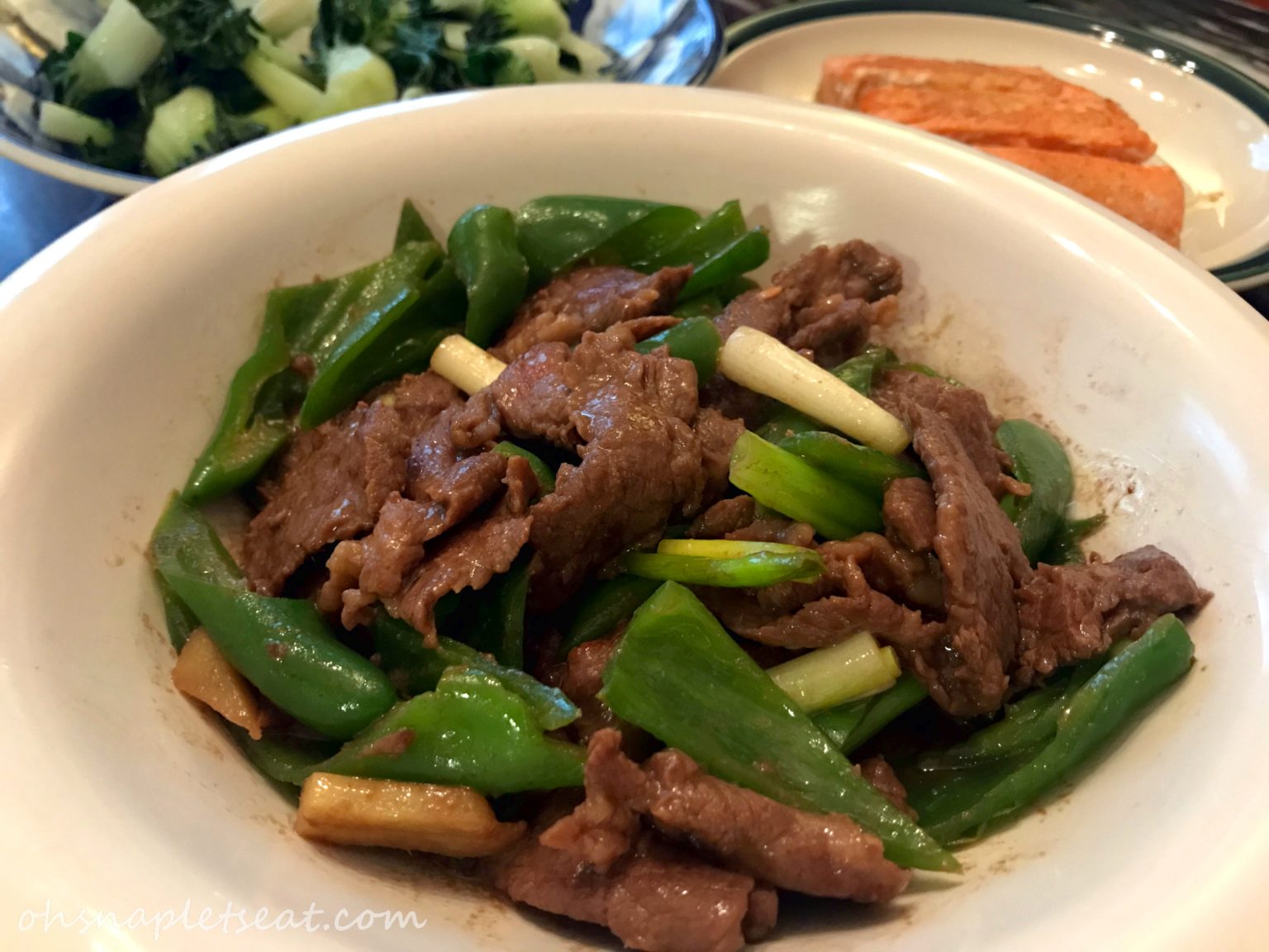 Spicy Pepper Steak - Oh Snap! Let's Eat!