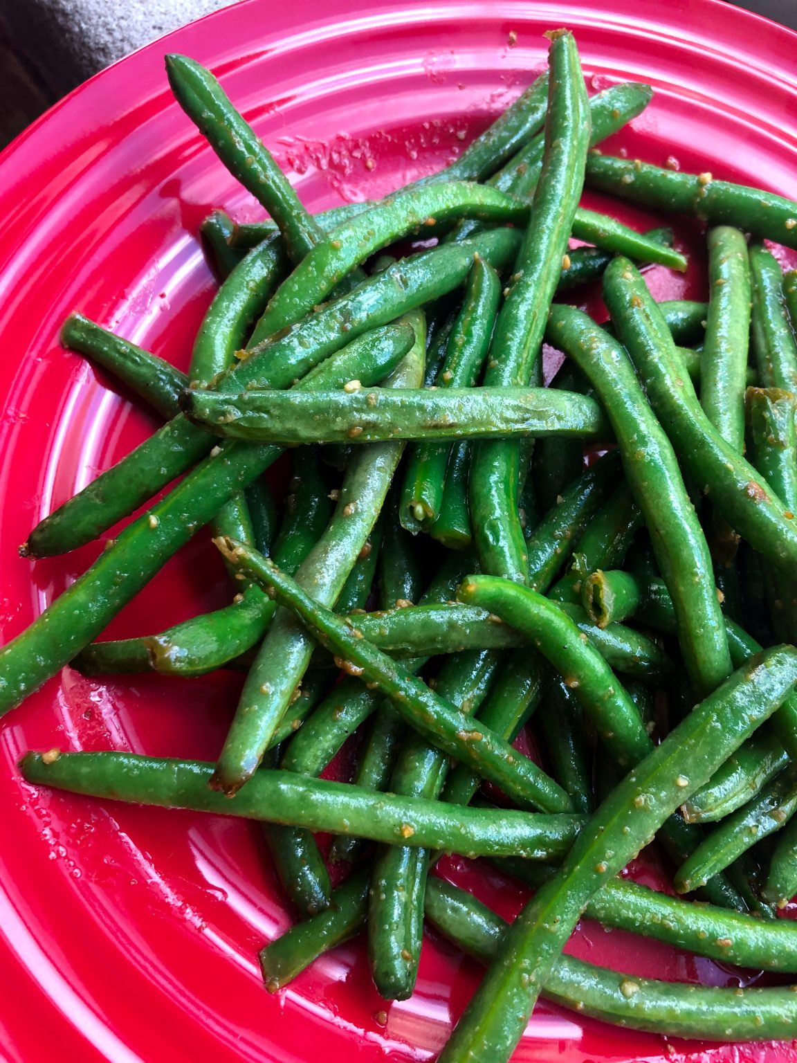 Sauteed Garlic Butter Green Beans • Oh Snap! Let's Eat!