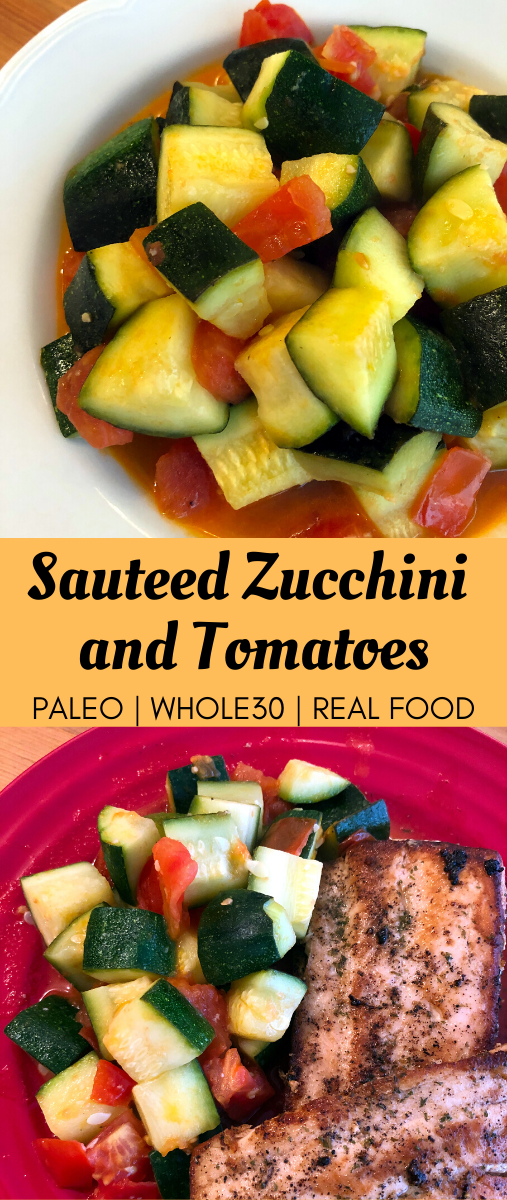 Sautéed Zucchini and Tomatoes • Oh Snap! Let's Eat!