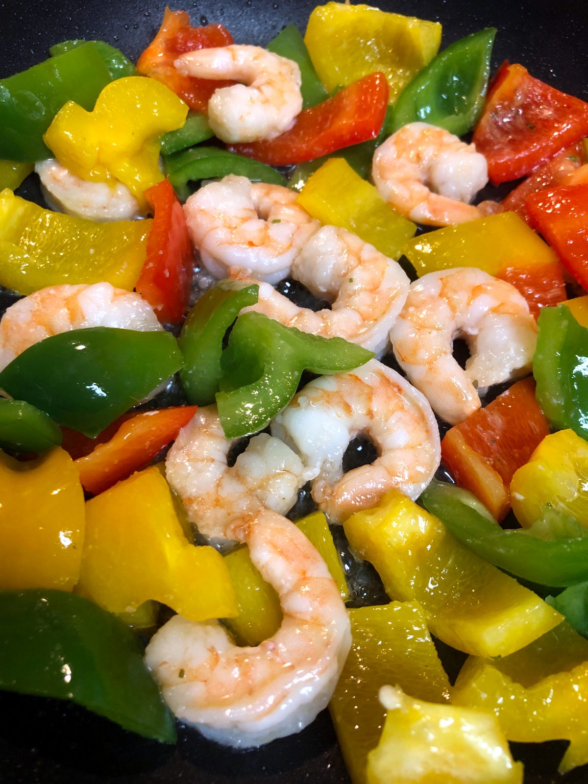 Shrimp Bell Peppers Stir Fry • Oh Snap! Let's Eat!