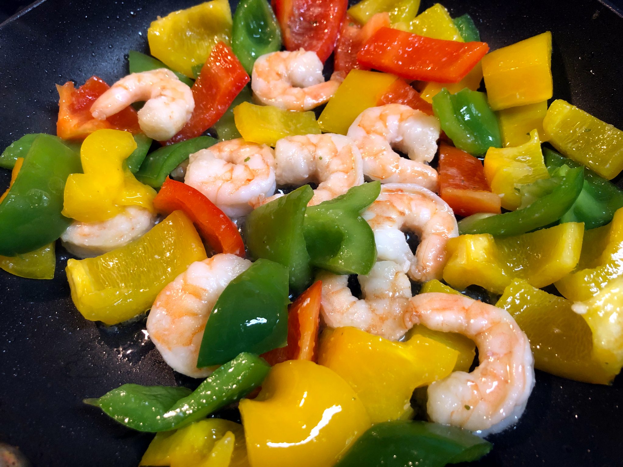 Shrimp Bell Peppers Stir Fry • Oh Snap! Let's Eat!